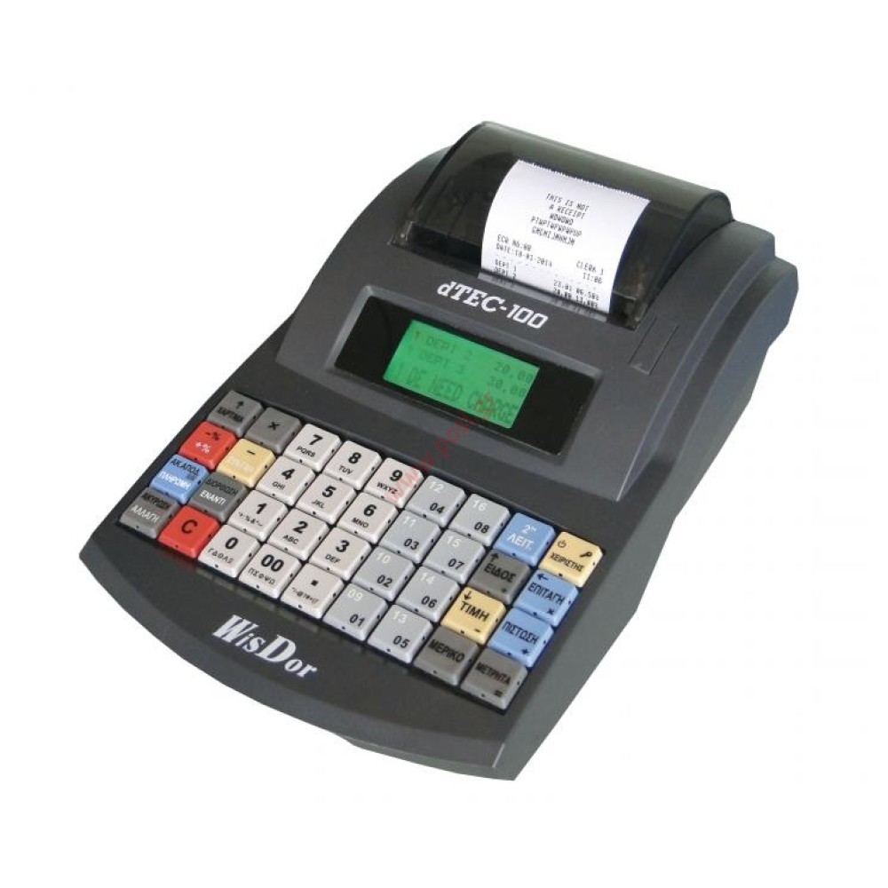 Ταμειακή Μηχανή (Φ.Τ.Μ.) WisDor dTEC-100