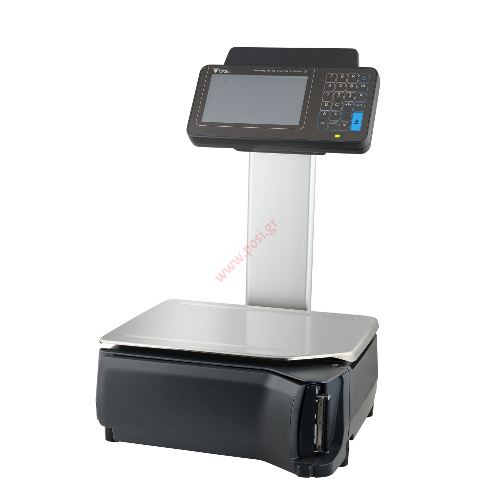 Ζυγαριά DIGI SM-5300EV με εκτυπωτή-υπερυψωμένες οθόνες και πληκτρολόγιο (Pc Based)
