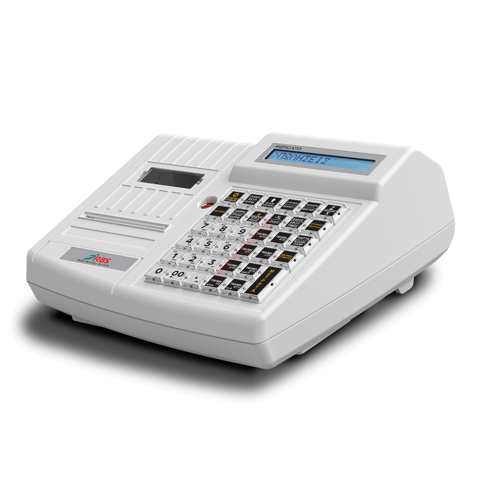 Ταμειακή Μηχανή (Φ.Τ.Μ.) RBS Mercato CR(White)