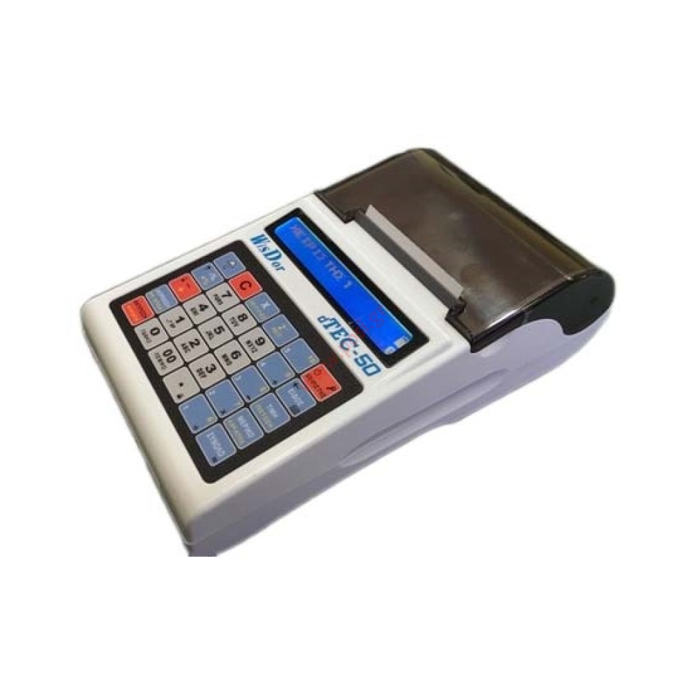 Φορητή Ταμειακή Μηχανή (Φ.Φ.Τ.Μ.) WisDor dTEC-50 White