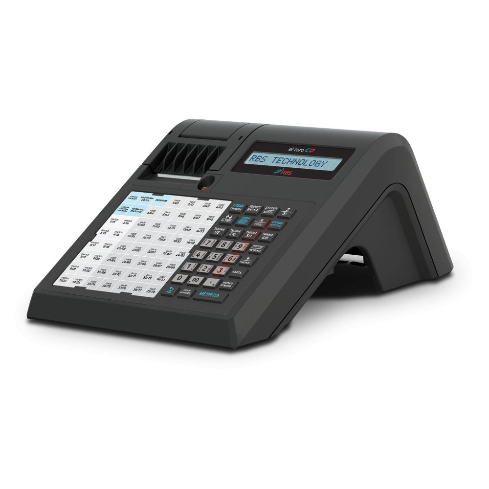 Ταμειακή Μηχανή (Φ.Τ.Μ.) RBS ELTORO CR Εστίασης (BLACK)
